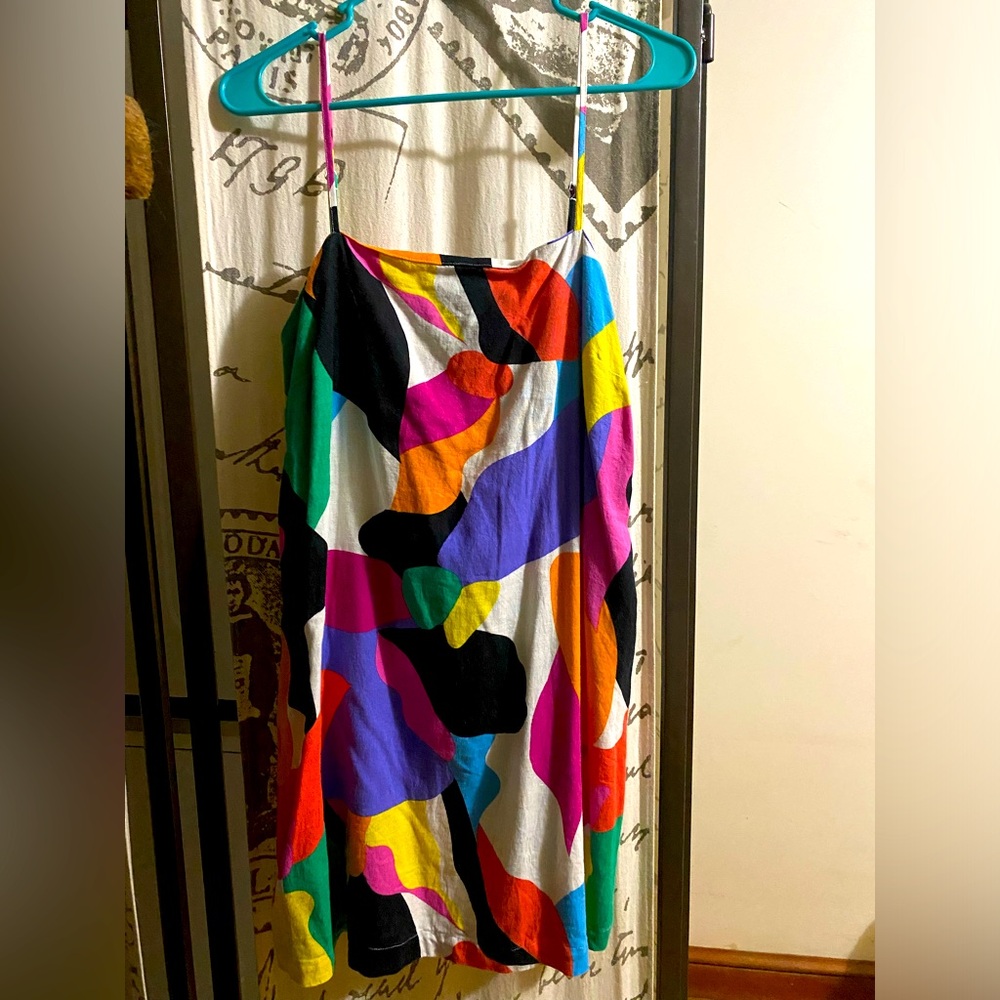 A New Day Colorful Geometric Dress - Size M - Target Dress